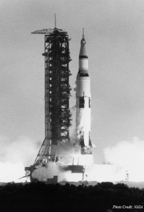 아폴로 11호. 사진 출처=미 항공우주국(NASA)