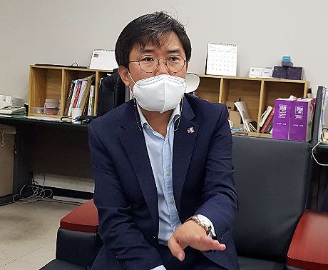 이상식 충북도의원[촬영 전창해 기자]