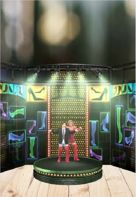 뮤지컬 '킹키 부츠'는 LG유플러스 U+AR 앱을 통해 AR 콘텐츠 12종을 서비스했다(사진=CJ ENM 제공)