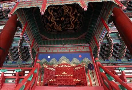 경복궁 근정전 내부[문화재청 제공. 재판매 및 DB 금지]