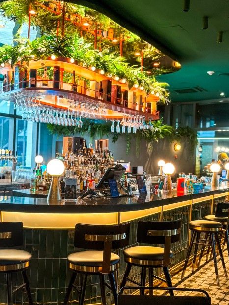 촬영지 명소인 ‘에스 바(S BAR)’ /사진=권효정 기자