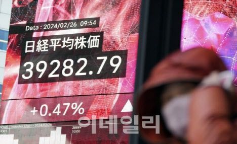 일본 닛케이지수 현황한 [사진=AP 연합뉴스]