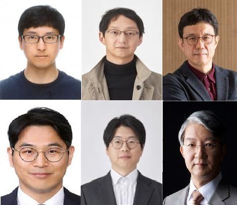 사진 왼쪽부터 최윤재, 김태균, 예종철, 김현우, 홍승훈, 이상엽 KAIST 교수