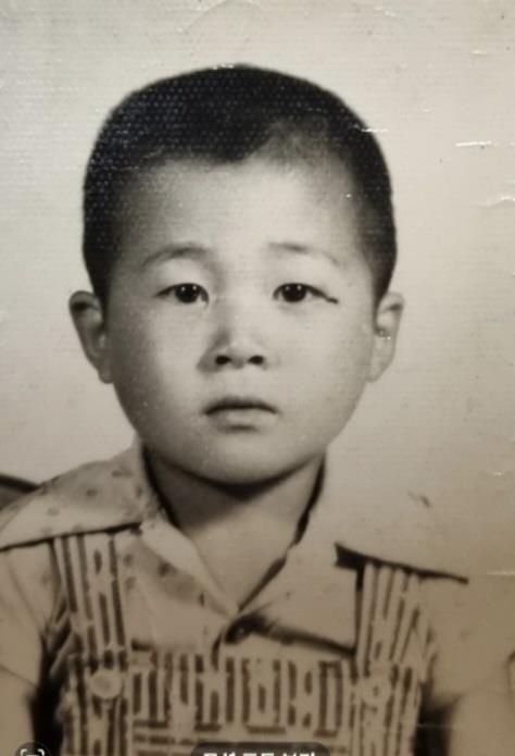 4살때 보육원에 들어가면서 찍은 송준영 씨 사진[본인 제공]