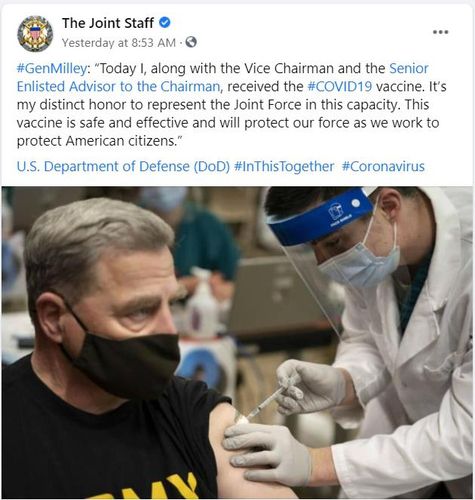 [미국 합동참모본부 페이스북 계정 캡처. 재판매 및 DB 금지]