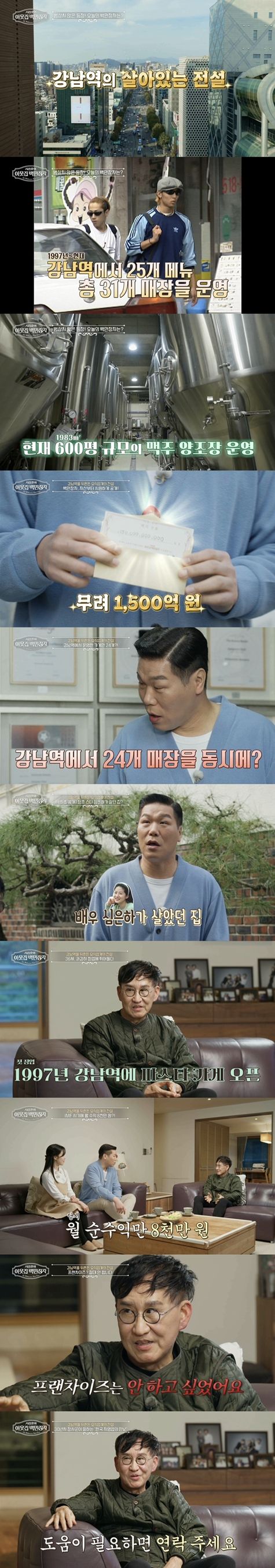 EBS ‘서장훈의 이웃집 백만장자’. 사진 | EBS