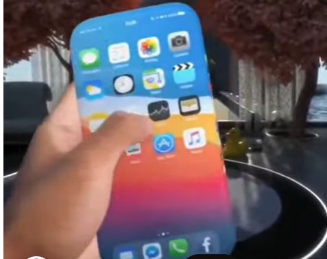 테두리가 아예 없는 ‘베젤리스’ 아이폰 컨셉 이미지 [유튜브 (@MobileFreakKD)]