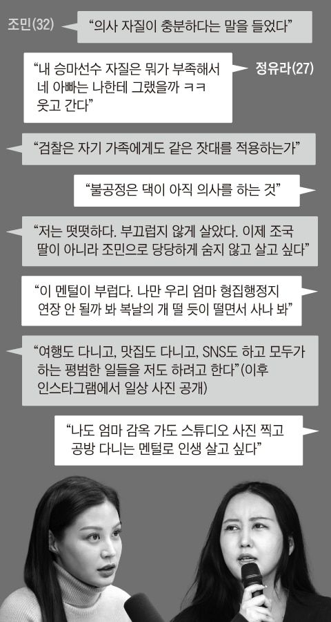 유튜브 '김어준의 겸손은 힘들다 뉴스공장', 정유라씨 페이스북 /그래픽=송윤혜