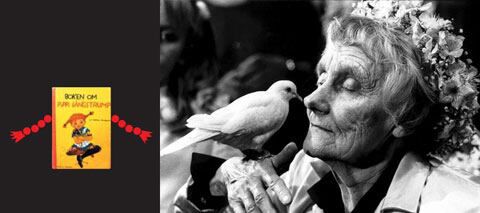 생전 아스트리드 린드그렌의 모습.