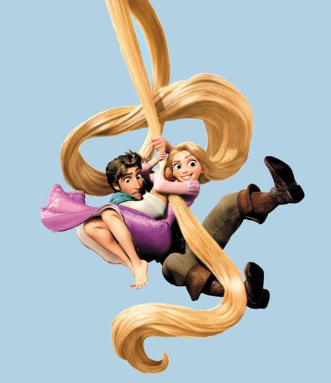 애니메이션 '라푼젤'의 한 장면. /조선일보DB