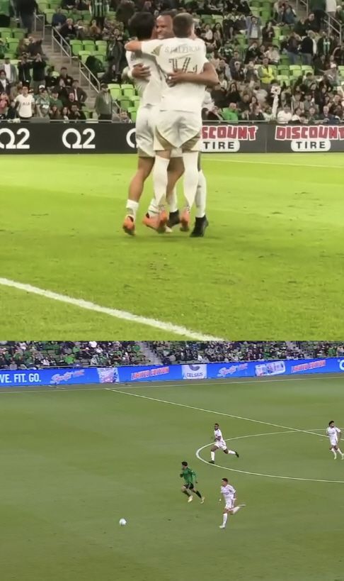 사진=LA FC 공식 SNS 영상 캡처