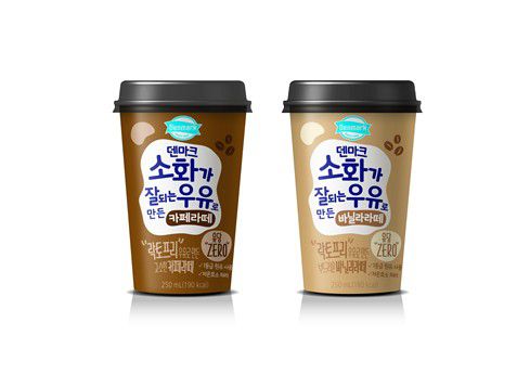 동원F&B '덴마크 소화가 잘되는 우유로 만든 라떼'[동원F&B 제공. 재판매 및 DB 금지]