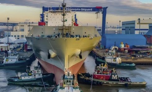 한화 그룹은 앞으로 필리 조선소에 50억달러(약 7조1500억원) 규모 투자를 진행할 예정이다. 한화 그룹