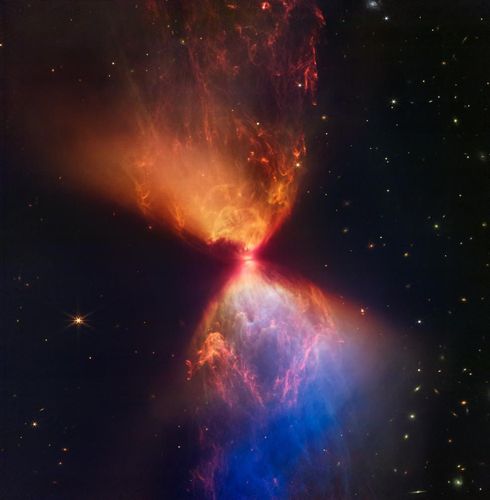 웹 망원경이 근적외선카메라로 포착한 황소자리 L1527 내 원시성 [NASA, ESA, CSA, and STScI. Image processing: J. DePasquale, A. Pagan, and A. Koekemoer (STScI) 제공/ 재판매 및 DB 금지] photo@yna.co.kr