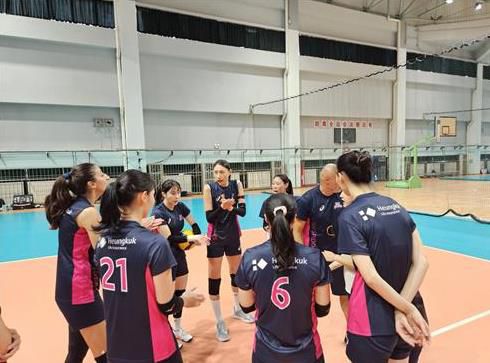 중국 상하이에서 훈련 중인 흥국생명 선수단[흥국생명 배구단 제공. 재판매 및 DB금지]