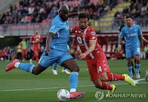 로멜루 루카쿠는 콘테 감독과 2번째 스쿠테토를 들어올릴 수 있을까. 사진=AP=연합뉴스 제공