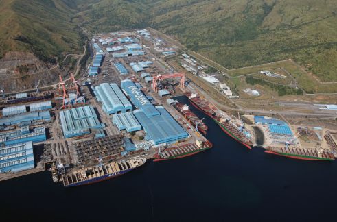 한진중공업 수빅조선소.