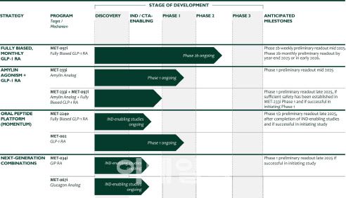 멧세라의 파이프라인 현황 (자료=멧세라의 IPO 증권신고서(S-1/A))
