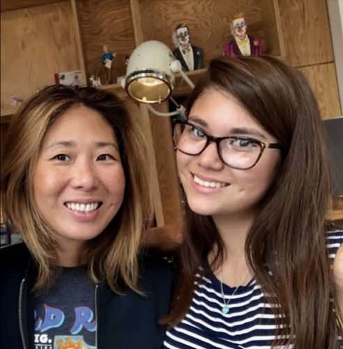 딸(오른쪽)과 함께한 박순영(왼쪽) 씨[본인 제공]