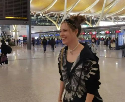 중국에 온 구아이링 / 웨이보