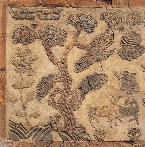 경복궁 자경전 십장생굴뚝 세부 모습[문화재청 제공. 재판매 및 DB 금지]