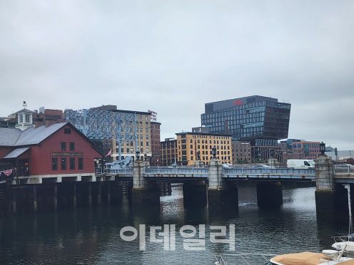 일라이릴리 미국 보스턴 지사 건물 전경 (사진=김승권 기자)