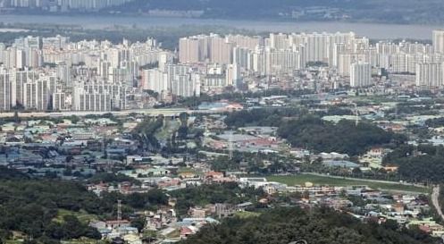 3기 신도시 중 하나인 경기도 하남시 교산지구[연합]