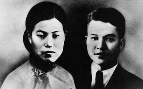 /독립기념관박차정(왼쪽)과 남편 김원봉