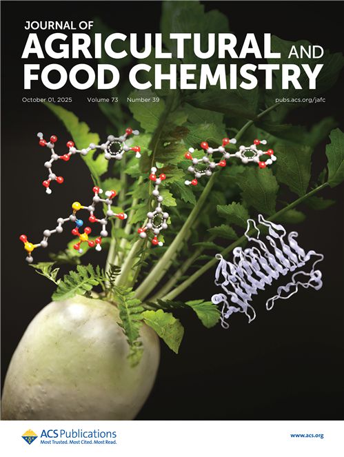 무청의 비만억제 효과를 입증한 Journal of Agricultural and Food Chemistry 논문 표지. 한국식품연구원 제공