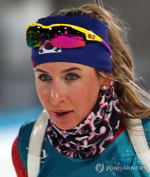 압바꾸모바 예카테리나 전라남도체육회 바이애슬론팀 바이애슬론선수[연합뉴스 자료사진]
