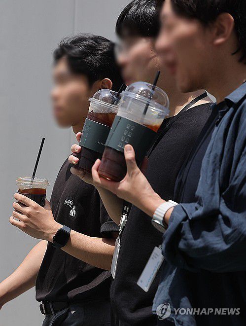 식후 아메리카노 [연합뉴스 자료사진]