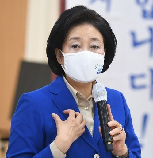 박영선 더불어민주당 서울시장 후보. 연합뉴스