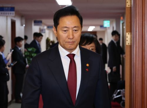 오세훈 서울시장. 연합뉴스