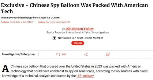 미국 뉴스위크 10일자 보도 캡처