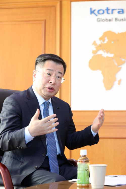 강경성 코트라 사장/사진=코트라