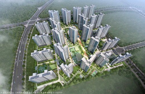 운정신도시 제일풍경채 그랑퍼스트 조감도, 자료제공: 제일건설㈜