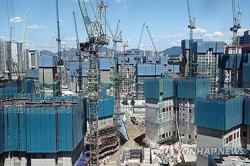 아파트 건설현장. 사진=연합뉴스