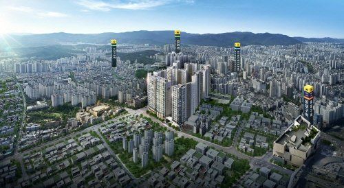 더 팰리스트 데시앙_조감도