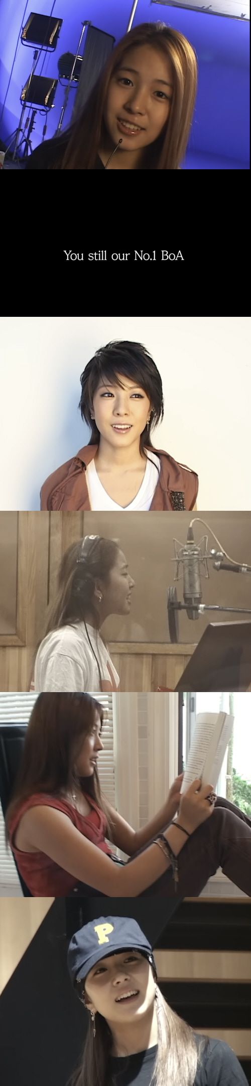 SM이 만든 보아 헌정 영상. 보아 공식 유튜브 채널 영상화면 캡처