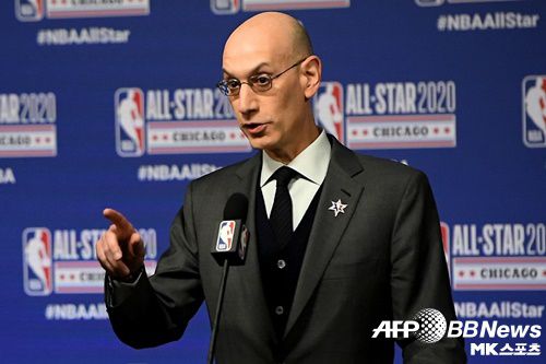 실버 NBA 커미셔너가 2020-21시즌 개막 연기 가능성을 언급했다. 사진=ⓒAFPBBNews = News1