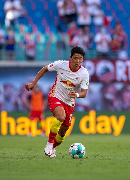 황희찬이 독일 분데스리가(1부리그) 라이프치히 입단 후 치르는 첫 유럽축구연맹 챔피언스리그 본선 경기는 국내에 유료 생방송된다. 사진=라이프치히 공식 SNS