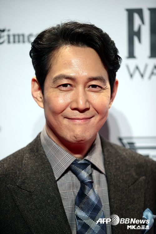 배우 이정재가 2021 고담 어워즈에 참석했다. 사진=ⓒAFPBBNews = News1