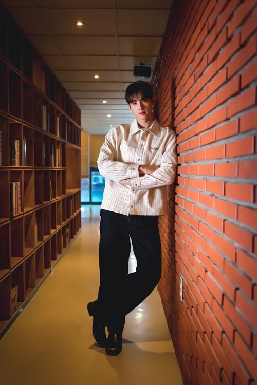 배우 차은우 인터뷰. 사진=티빙