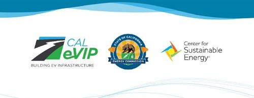 < 이미지 설명 : 좌측부터 CALeVIP, 캘리포니아 에너지 위원회, CSE 로고>