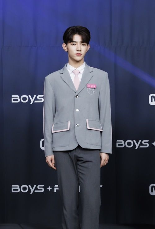 장하오가 ‘보이즈 플래닛’ 생존자 신고식에 참석했다. 사진=Mnet