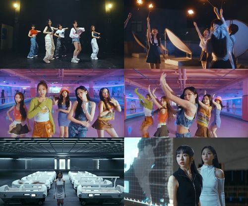 루셈블 사진=타이틀곡 ‘Sensitive’(센서티브) 캡쳐