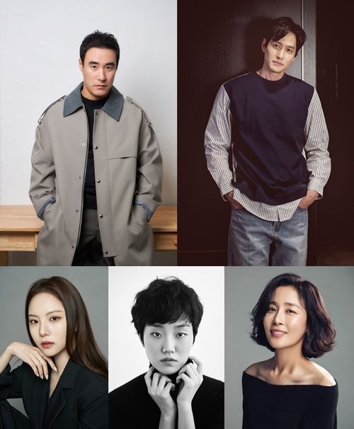 배성우, 박해준, 이열음,  이주영, 문정희가 ‘The 8 Show’에 출연한다. 사진=각 소속사