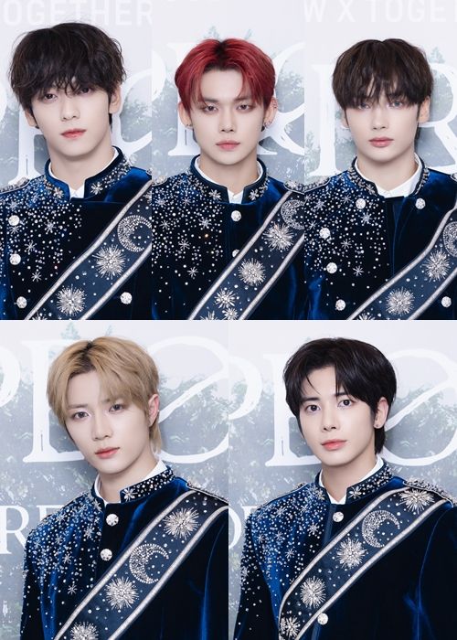 3일 오후 투모로우바이투게더(수빈, 연준, 범규, 태현, 휴닝카이)의 ‘TOMORROW X TOGETHER WORLD TOUR 〈ACT : PROMISE〉 ENCORE IN SEOUL’ 기자간담회가 열렸다. 사진=빅히트 뮤직