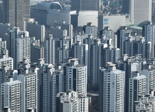 송파구 일대 아파트 단지 모습 [사진 = 연합뉴스]