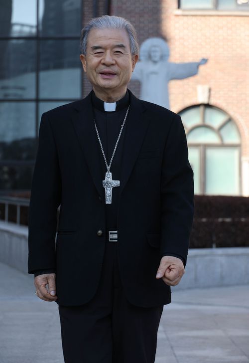 천주교 주교희의 의장 이용훈 주교